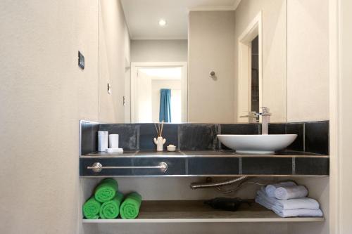 Koupelna v ubytování Ak´Para