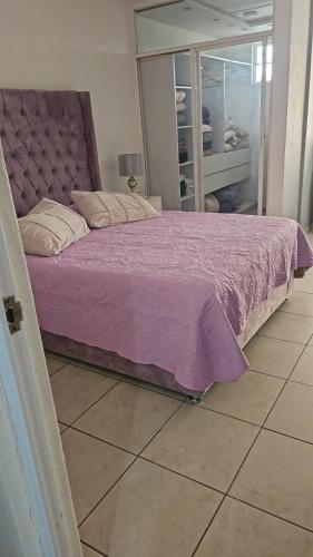 Giường trong phòng chung tại casa santacruz