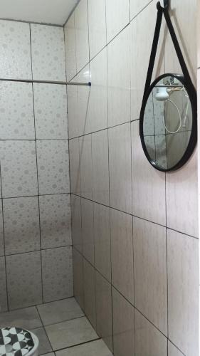 Ένα μπάνιο στο Casa aconchegante