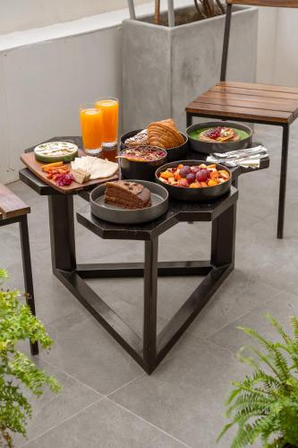 Jídlo v penzionu nebo okolí