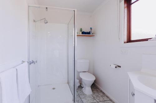 Koupelna v ubytování Beach Holiday Apartments