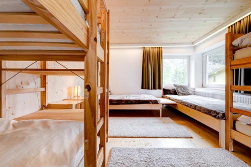 Postel nebo postele na pokoji v ubytování Haus Glatthorn