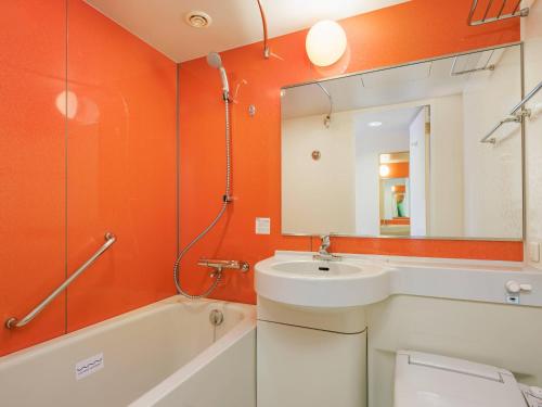 Ένα μπάνιο στο Comfort Inn Shiojiri Kita Inter