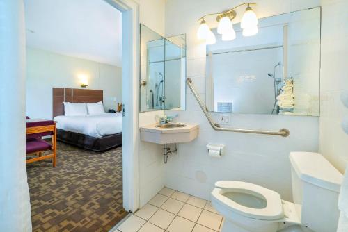 Koupelna v ubytování Quality Inn & Suites