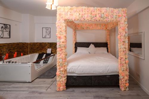 Ένα ή περισσότερα κρεβάτια σε δωμάτιο στο Yes, Sir!