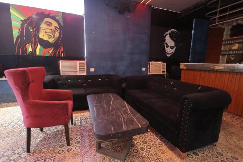 Χώρος καθιστικού στο Sparsh Village Club