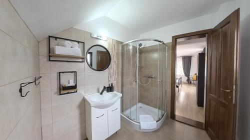 Et badeværelse på Frapin House