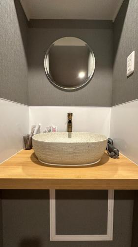 Spacious 40 Square Meter Suite with Separate Living Room and Bedroom Japanese Modern Style JR and Osaka Metro Access Near Kyocera Dome USJ