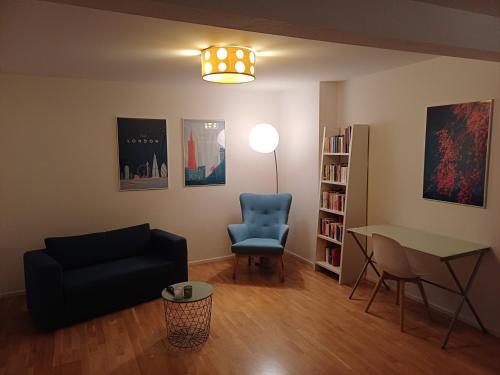 Χώρος καθιστικού στο Helles, geräumiges Haus in München-Solln