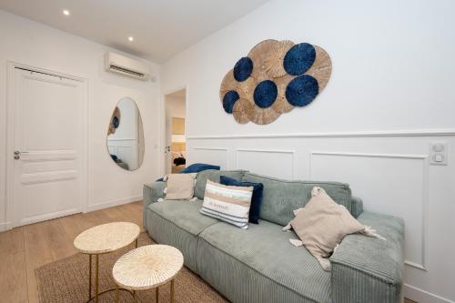 Chic Apartment Cannes Forville, 5 min Palais & Port