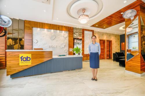 Vstupní hala nebo recepce v ubytování FabHotel Rolt