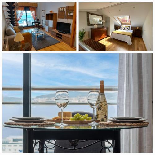 Ático céntrico con vistas al mar