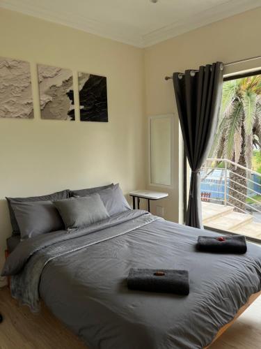 Postel nebo postele na pokoji v ubytování Villa Sardinia