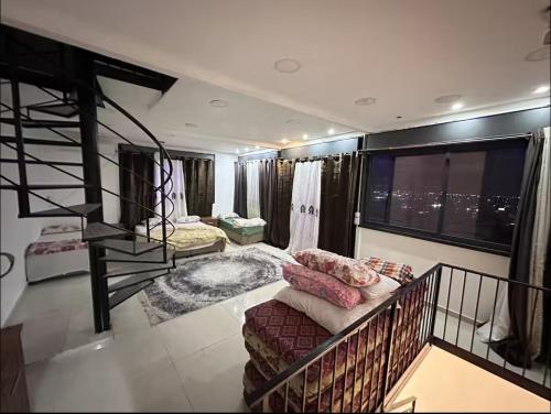 Una cama o camas en una habitación de panorama boutique hotel