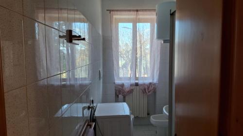 Koupelna v ubytování Casa Oliva