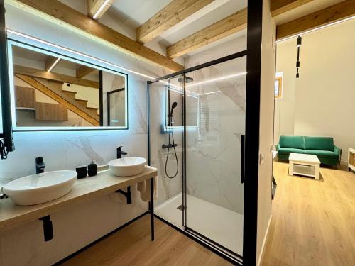 Ένα μπάνιο στο Premium Plaza San Cristóbal - Gran Vía Centro