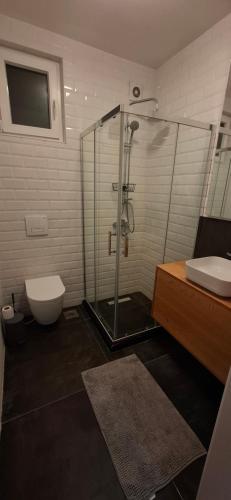 Ένα μπάνιο στο Nice and cozy apartment