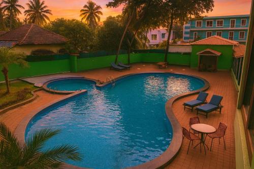 Bazén v ubytování Four Season Resort, Goa - Best Selling Property of Goa 2024-25 nebo v jeho okolí