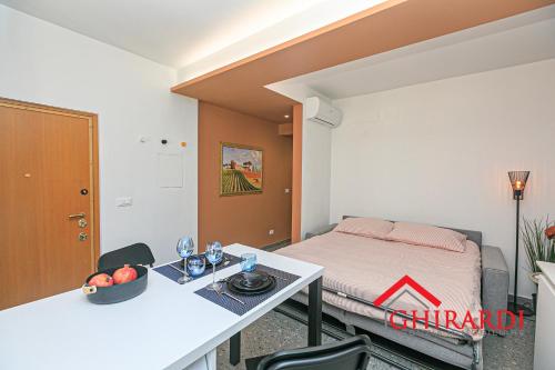 Ένα ή περισσότερα κρεβάτια σε δωμάτιο στο Sara Home