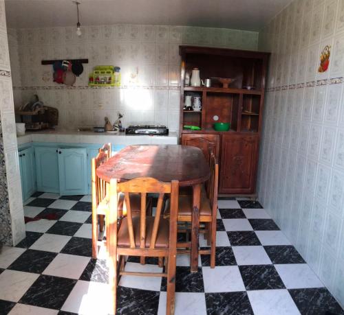 Kuchyň nebo kuchyňský kout v ubytování LoveWave House