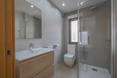 Koupelna v ubytování Casa Jimena