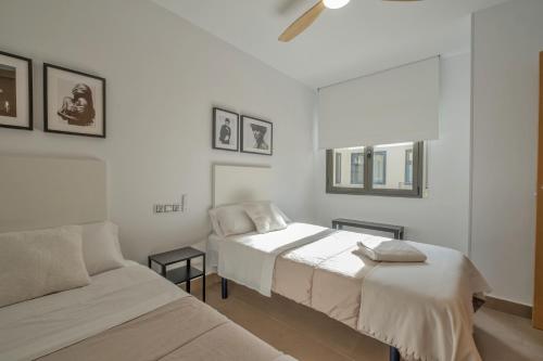 Postel nebo postele na pokoji v ubytování Casa Jimena