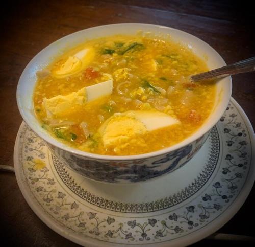 Jídlo v chaty nebo okolí