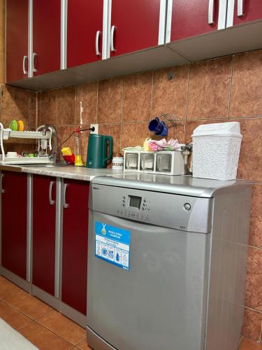 Η κουζίνα ή μικρή κουζίνα στο Prva Apartment