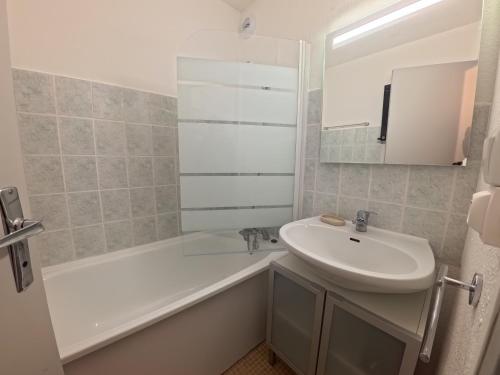 Et badeværelse på Les Tètras