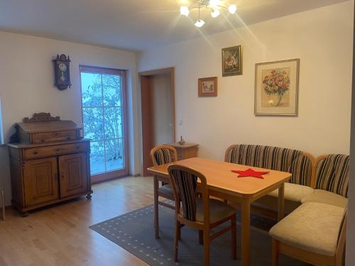 Posezení v ubytování Ferienwohnung Cilli