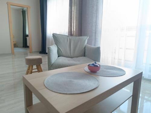 Posezení v ubytování Przytulny Kąt