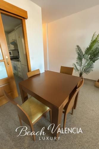 BEACH VALENCIA LUXURY B7-21 Apartment with terrace and sea views with two rooms