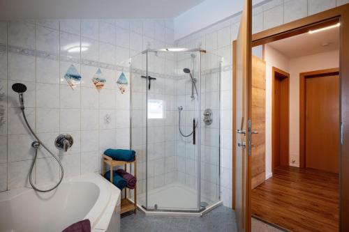 Ένα μπάνιο στο Apartment Auszeit bei Christl