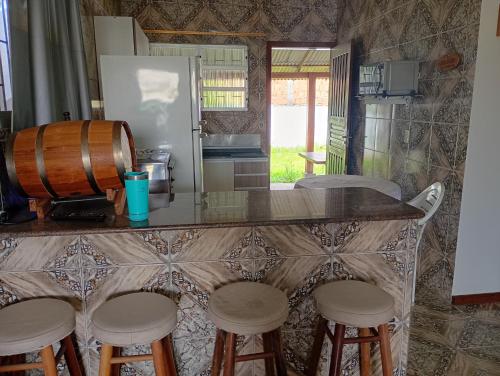 Η κουζίνα ή μικρή κουζίνα στο Casa da Márcia