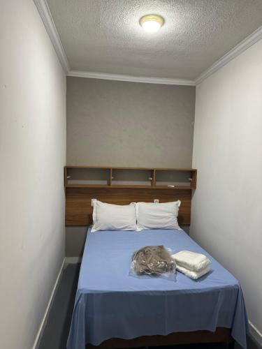 Ένα ή περισσότερα κρεβάτια σε δωμάτιο στο Pousada vila da Mata