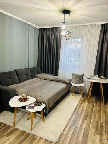 Posezení v ubytování Gabone residence