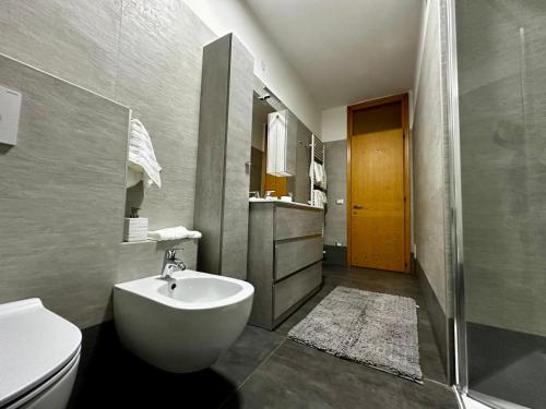 Koupelna v ubytování Da Benny