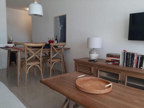 Χώρος καθιστικού στο Apartamento en Luna Azul 2