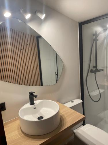 Ένα μπάνιο στο Le petit gîte