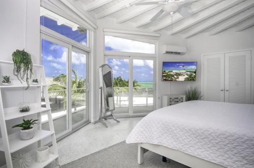 Postel nebo postele na pokoji v ubytování The Oasis