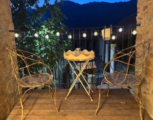 Γενική θέα στο βουνό ή θέα στο βουνό από  αυτό το σαλέ