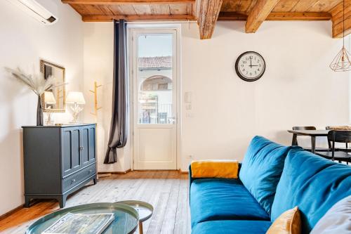 Χώρος καθιστικού στο La Loggia dei Conti