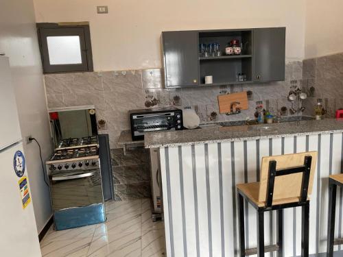 Kuchyň nebo kuchyňský kout v ubytování Peace & Freedom Guesthouse - West Bank