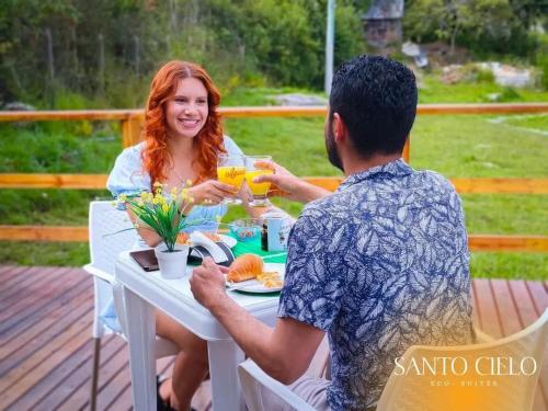 Nápoje v ubytování Glamping Santo Cielo