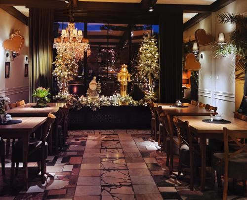 Restaurace v ubytování Willa Pirs