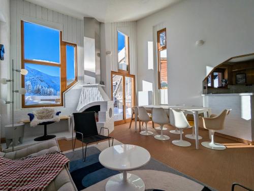 Posezení v ubytování Billy Avoriaz - Chalet Mont Oya