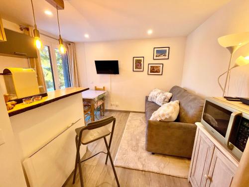Studio 2 Alpes 1800, pied des pistes
