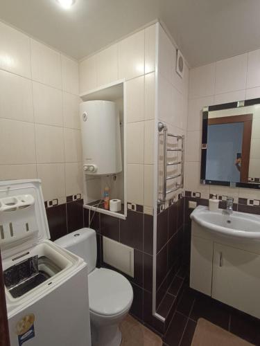 Et badeværelse på Здам однокімнатну квартиру