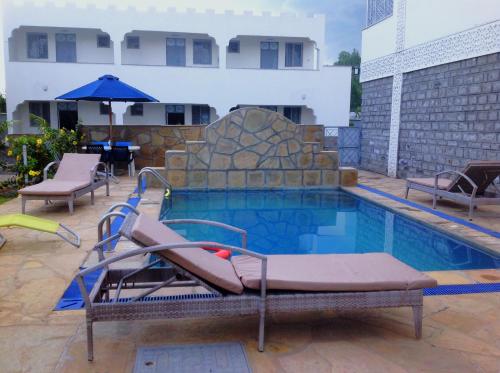 Πισίνα στο ή κοντά στο Hatupe