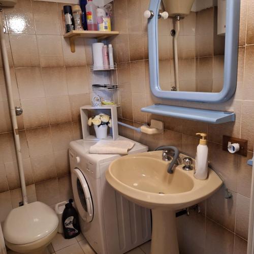 Ένα μπάνιο στο Il Rifugio di Greta